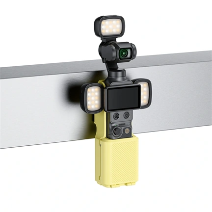 JJC PC-OP4H Sárga markolatvédő tok DJI Osmo Pocket 4/3 készülékhez