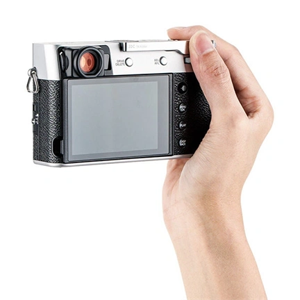 JJC Thumbs Up Grip for Fujifilm X100V/X100F/X-E3 Silver