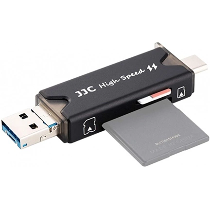 JJC USB 3.0 Card Reader - Black