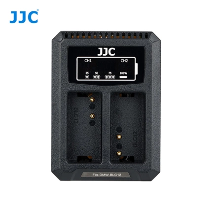 JJC USB Dual Battery Charger DCH-BLC12
