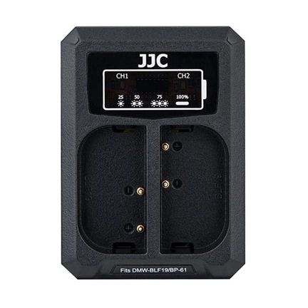 JJC USB Dual Battery Charger DCH-BLF19E