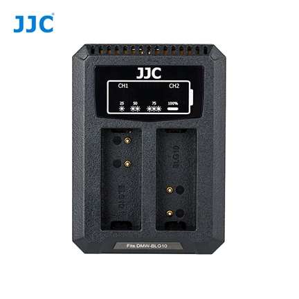 JJC USB Dual Battery Charger DCH-BLG10