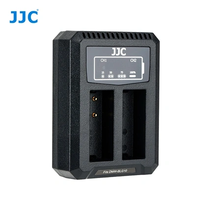 JJC USB Dual Battery Charger DCH-BLG10