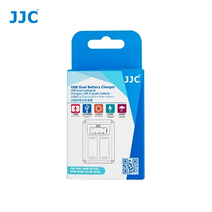 JJC USB Dual Battery Charger DCH-BLG10