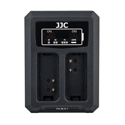 JJC USB Dual Battery Charger DCH-BLN1
