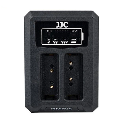 JJC USB Dual Battery Charger DCH-BLS5