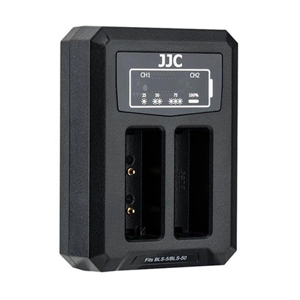 JJC USB Dual Battery Charger DCH-BLS5