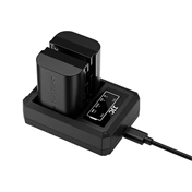 JJC USB Dual Battery Charger DCH-E6TC