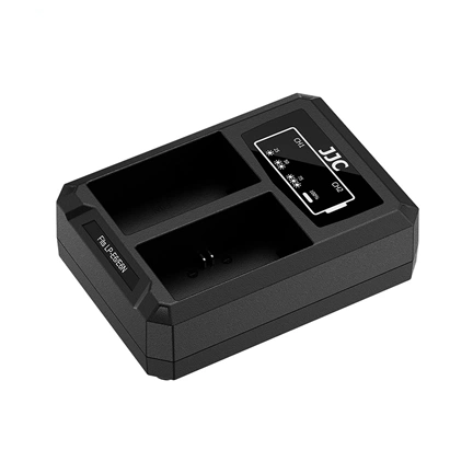 JJC USB Dual Battery Charger DCH-E6TC