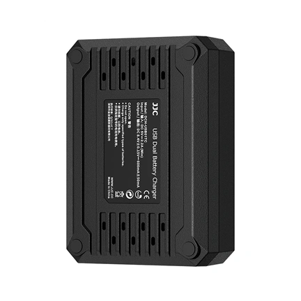 JJC USB Dual Battery Charger DCH-E6TC