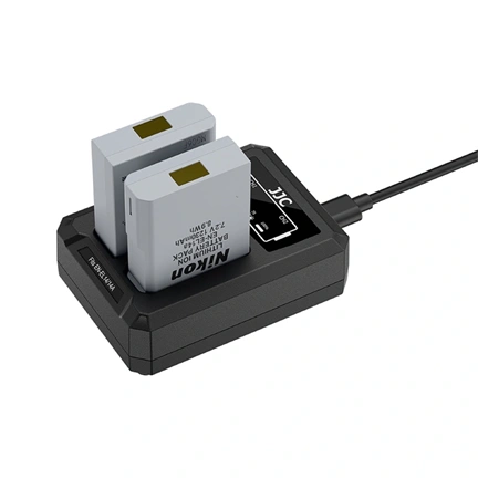 JJC USB Dual Battery Charger DCH-EL14TC
