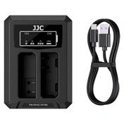 JJC USB Dual Battery Charger DCH-EL14TC