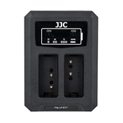 JJC USB Dual Battery Charger DCH-LPE17