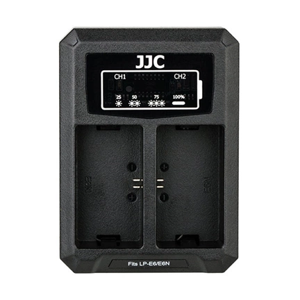 JJC USB Dual Battery Charger DCH-LPE6