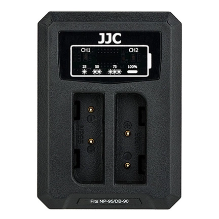 JJC USB Dual Battery Charger DCH-NP95