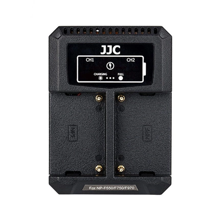JJC USB Dual Battery Charger DCH-NPF
