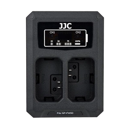 JJC USB Dual Battery Charger DCH-NPFW50