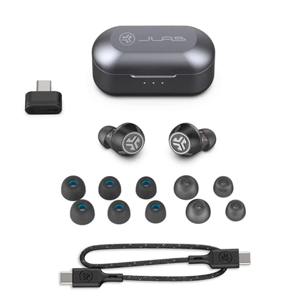 JLab Epic Lab Edition True Wireless Earbuds - Black