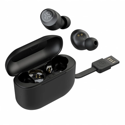 JLAB GO Air Pop Plus True Wireless Earbuds - Black