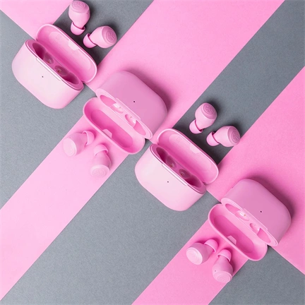 JLAB Go Air Pop Plus True Wireless Earbuds - Pink
