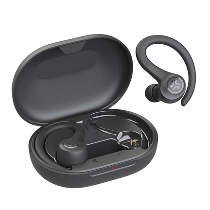 JLab Go Sport Plus True Wireless Earbuds - Graphite