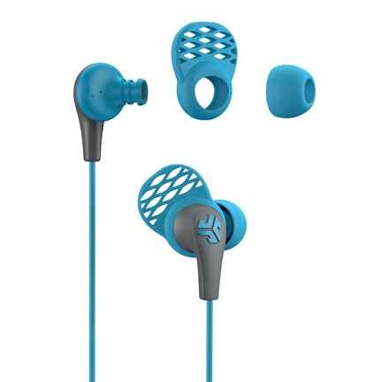 JLAB JBUDS Pro Signature Earbuds - Blue/Grey