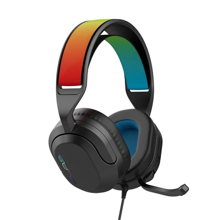 JLab Nightfall Wired Gaming Headset - Black