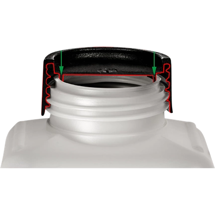 JOBO BOTTLE KIT 600ML (4X 600ML WHITE)