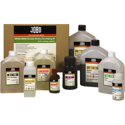 JOBO E-6 COLOR POSITIVE CHEMISTRY KIT  4 X  2,5L