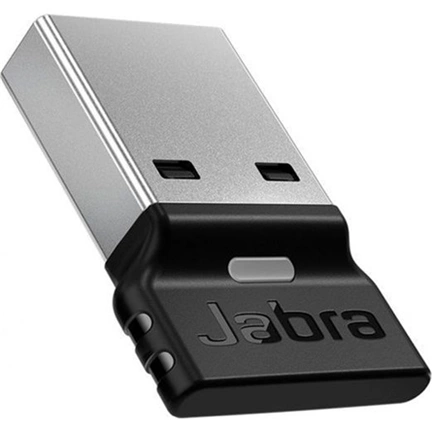 Jabra Link 390a MS Speak2 Bluetooth Adapter Silver/Black