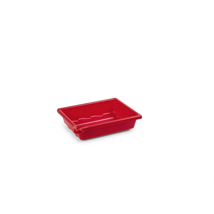 KAISER Lab Tray, 20 x 25 cm (7,9 x 9,8"), red 4158