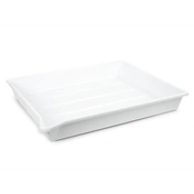 KAISER Lab Tray, 20 x 25 cm (7,9 x 9,8"), white 4156