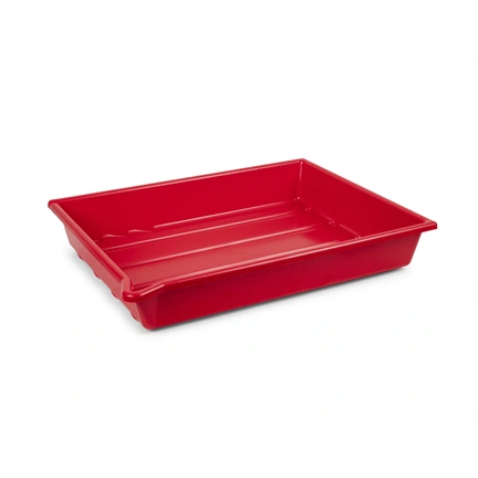 KAISER Lab Tray, 24 x 30 cm (9,4 x 11,8"), red 4168