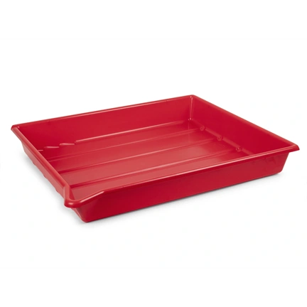 KAISER Lab Tray, 30 x 40 cm (11,8 x 15,7"), red 4173