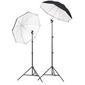 KAISER „Strobist” világításállvány / ernyő szett