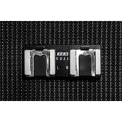 KEKS DUAL – dupla vakusín adapter, ezüst