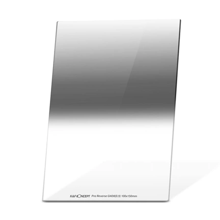 K&F 100*150*2 mm, fordított átmenetű lapszűrő, GND8, vízálló, karcálló, többrétegű bevonattal + tok