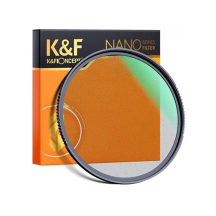 K&F Concept 72MM Nano-X Black Mist lágyító szűrő 1/2, Karcálló