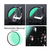 K&F Concept 82MM Nano-X Black Mist lágyító szűrő 1/2, Karcálló