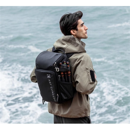 K&F Concept Alpha Air fotós hátizsák 25L, fekete