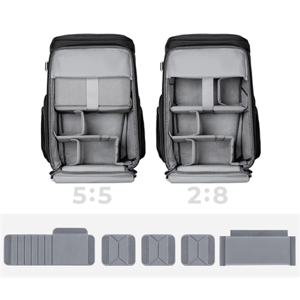 K&F Concept Alpha Air fotós hátizsák 25L, fekete