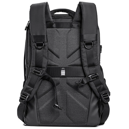K&F Concept Alpha Backpack 20L, fotós hátizsák, vízálló, fekete