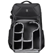 K&F Concept Alpha Backpack 20L, fotós hátizsák, vízálló, fekete