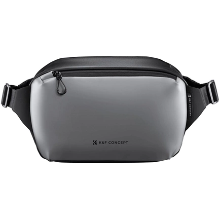 K&F Concept Alpha Sling 10L, fotós oldaltáska, fekete szürke