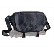 K&F Concept Alpha Sling 10L, fotós oldaltáska, fekete szürke, terepmintás