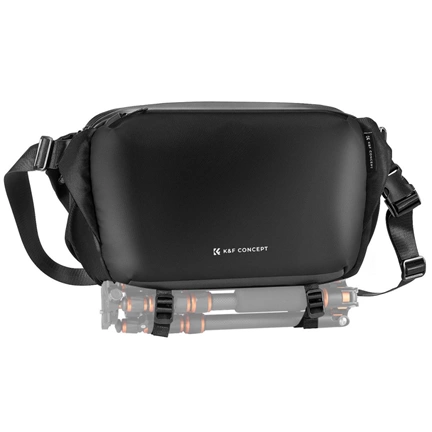 K&F Concept Alpha Sling 12L, fotós oldaltáska, fekete