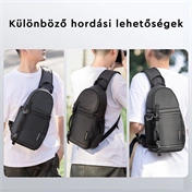 K&F Concept Beta Messenger egyvállas kamera hátizsák 10L, fekete