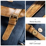 K&F Concept Beta Zip fotós hátizsák 17L, szövet, kék