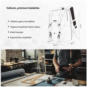 K&F Concept Beta fotós hátizsák - 20 literes, fekete