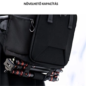 K&F Concept Beta fotós hátizsák - 25 literes, vízálló, fekete